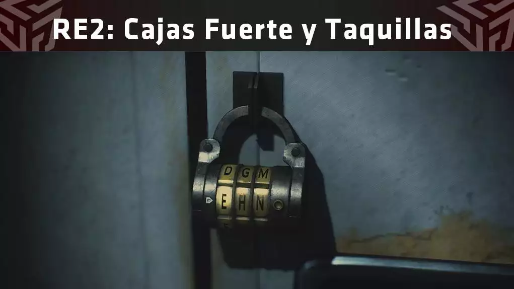 Cómo abrir la caja fuerte en Resident Evil 2
